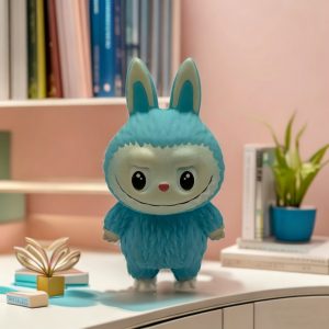 Standing Labubu figure toy, home decor ornament