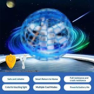 UFO Magic Flying Ball, Intelligent Sensor Luminous Levitating Toy