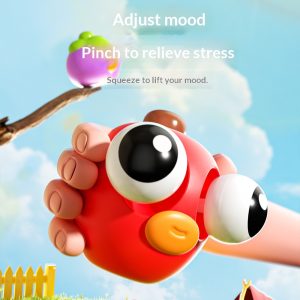 Eye Popping Fruit Squishy Toys, Stress Relief Fidget Toys