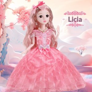 60cm Blinking Princess Doll Toy, Gift for Girls Kids