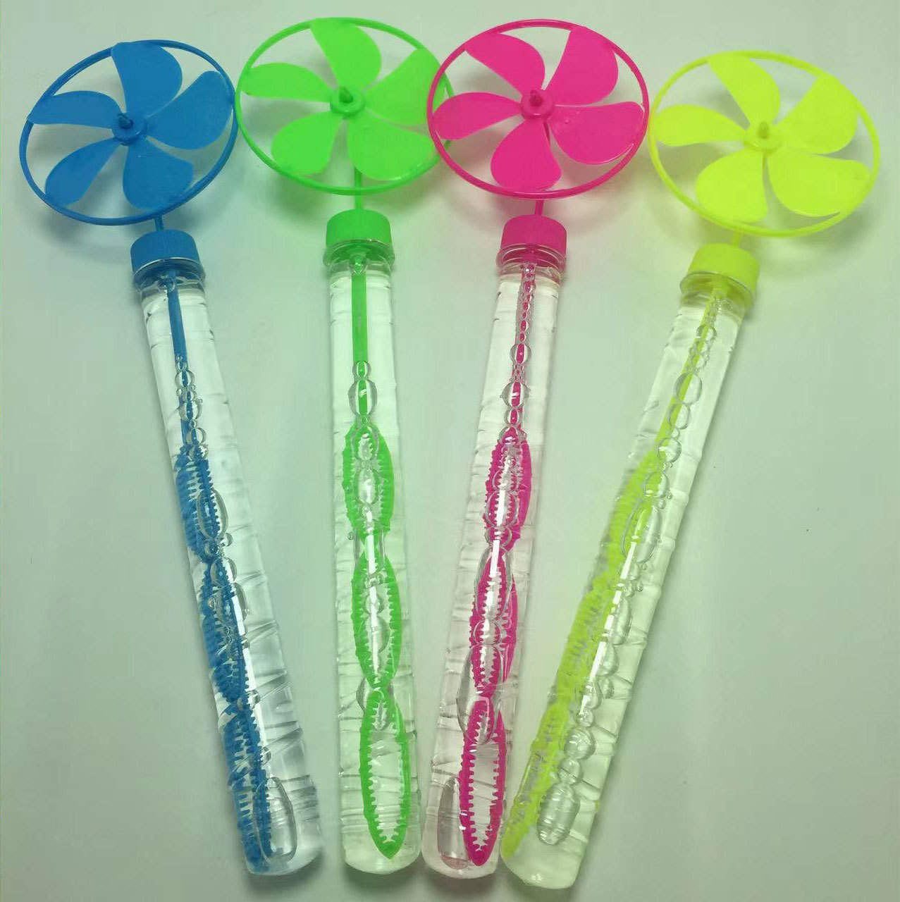 Windmill Bubble Wand Toy, Kids Outdoor Blowing Bubble Stick - Image 8