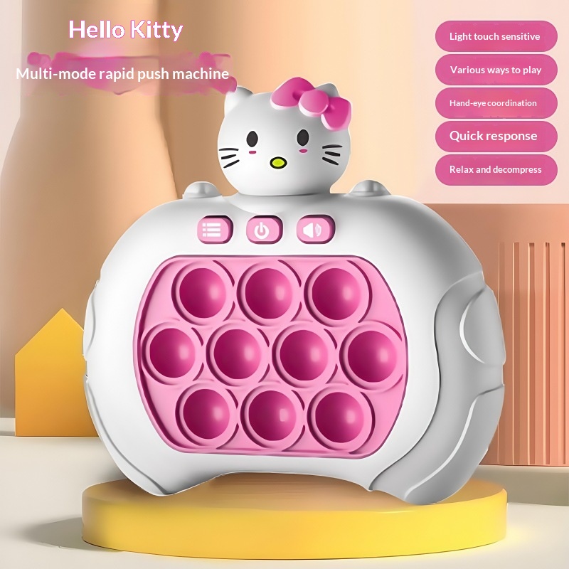 Whack‑A‑Mole Quick Push Game, Kids Sensory Concentration Decompression Toy - Image 8