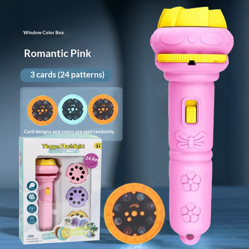 Children Projection Torch Toy, Mini Early Education Projector Flashlight - Image 12