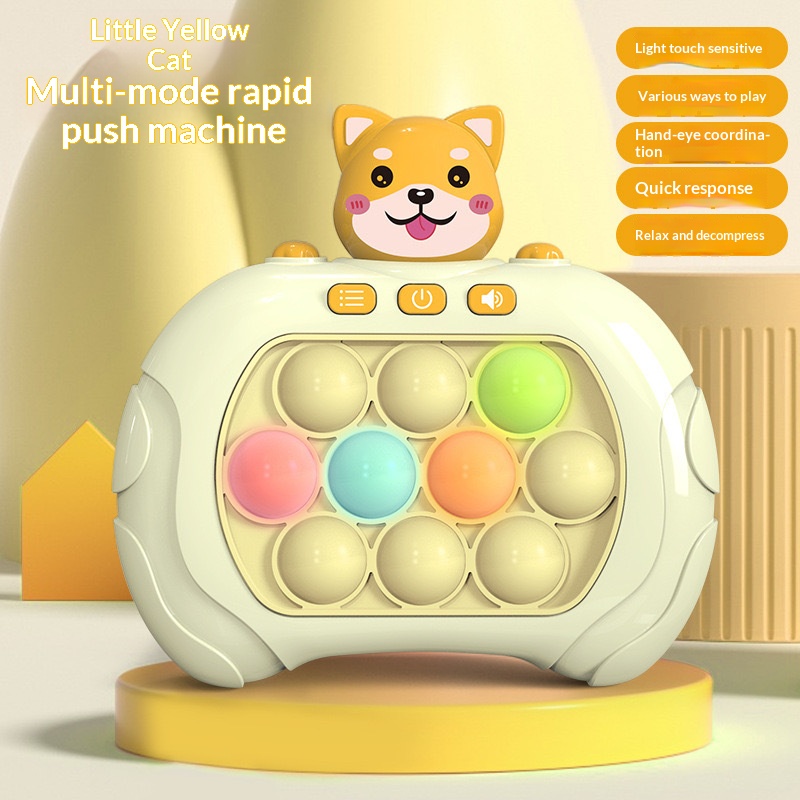 Whack‑A‑Mole Quick Push Game, Kids Sensory Concentration Decompression Toy - Image 10