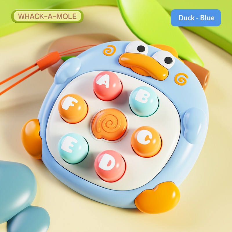 Cute Duck Hamster Decompression Press Toy, Mini Keychain Pendant for Kids - Image 6