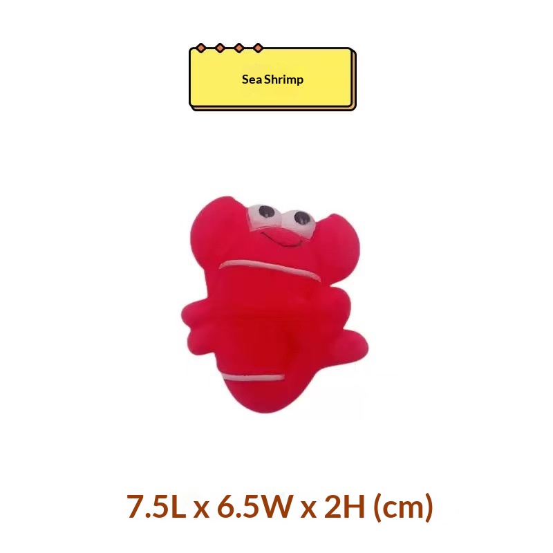 Kids Soft Rubber Marine Animal Bath Toys Water Spray Fish Crab Turtle Octopus - Image 3