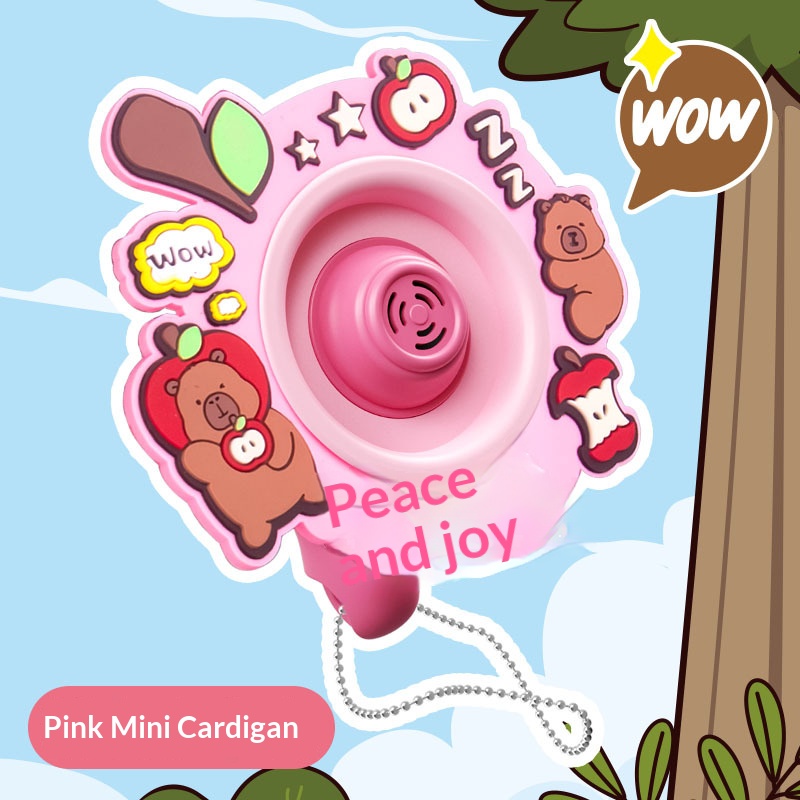 Mini Recording Speaker Toy, Funny Portable Music Prank Pendant - Image 4