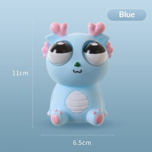 Kids Panda Bulging Eye Caterpillar Squeeze Fidget Stress Toy