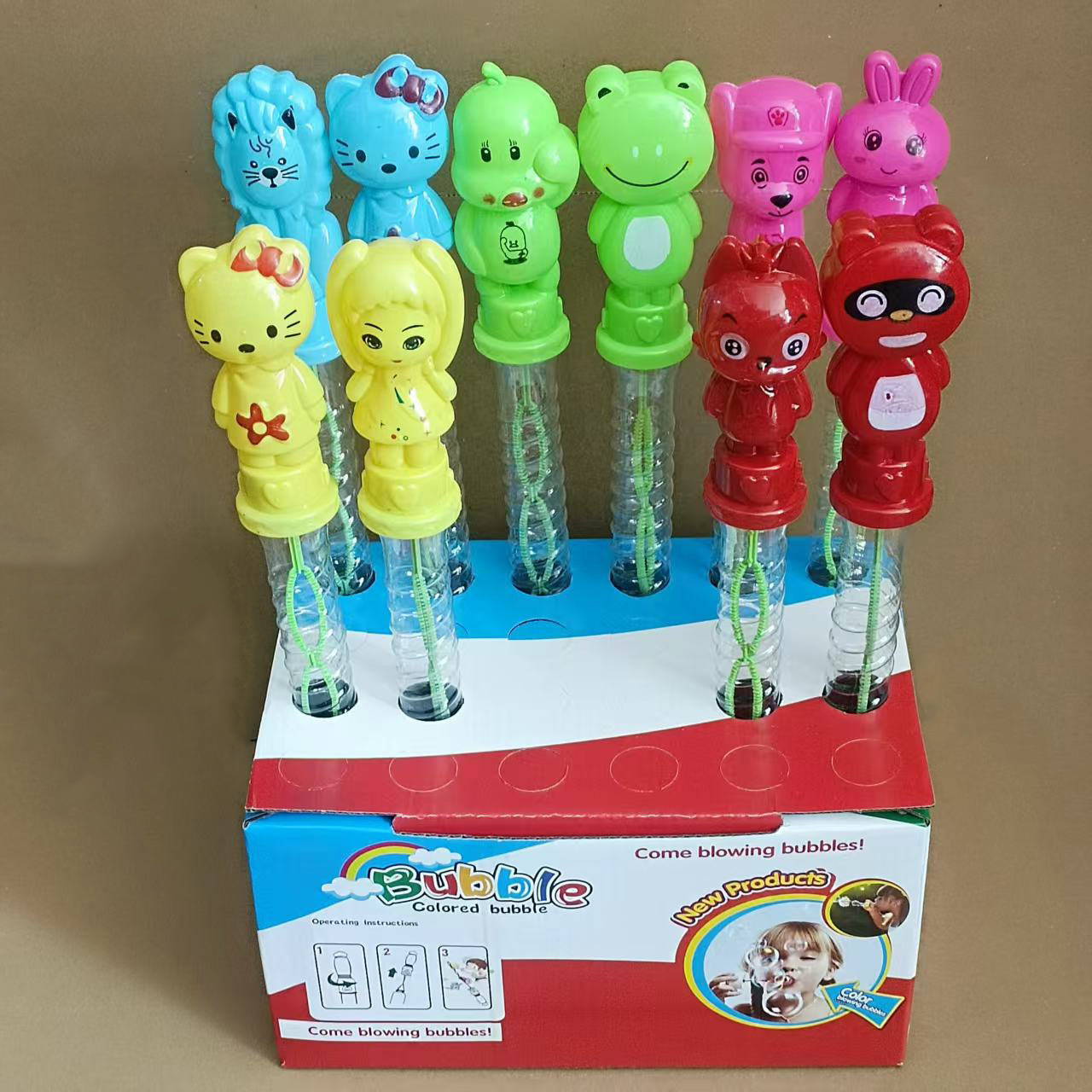 Windmill Bubble Wand Toy, Kids Outdoor Blowing Bubble Stick - Image 6