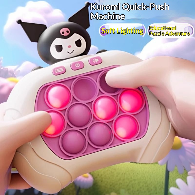 Whack‑A‑Mole Quick Push Game, Kids Sensory Concentration Decompression Toy - Image 4