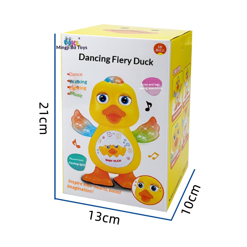 Baby Electric Dancing Duck Toy with Light & Music - Image 5