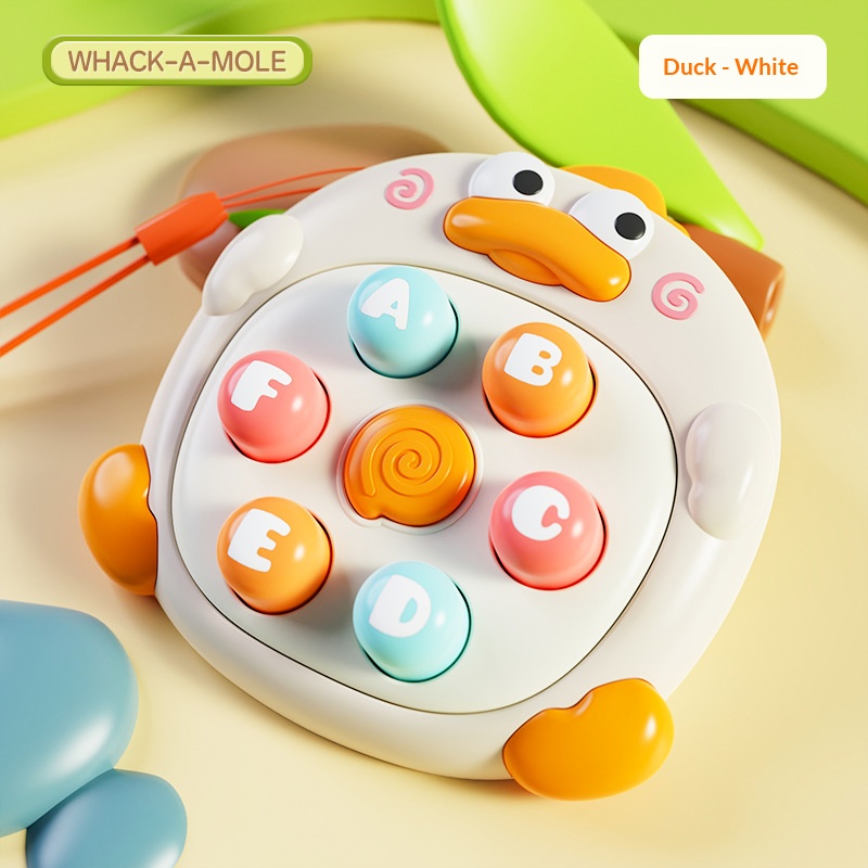 Cute Duck Hamster Decompression Press Toy, Mini Keychain Pendant for Kids - Image 7