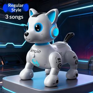 Kids Remote Control Robot Dog Electric Simulation Walking Toy