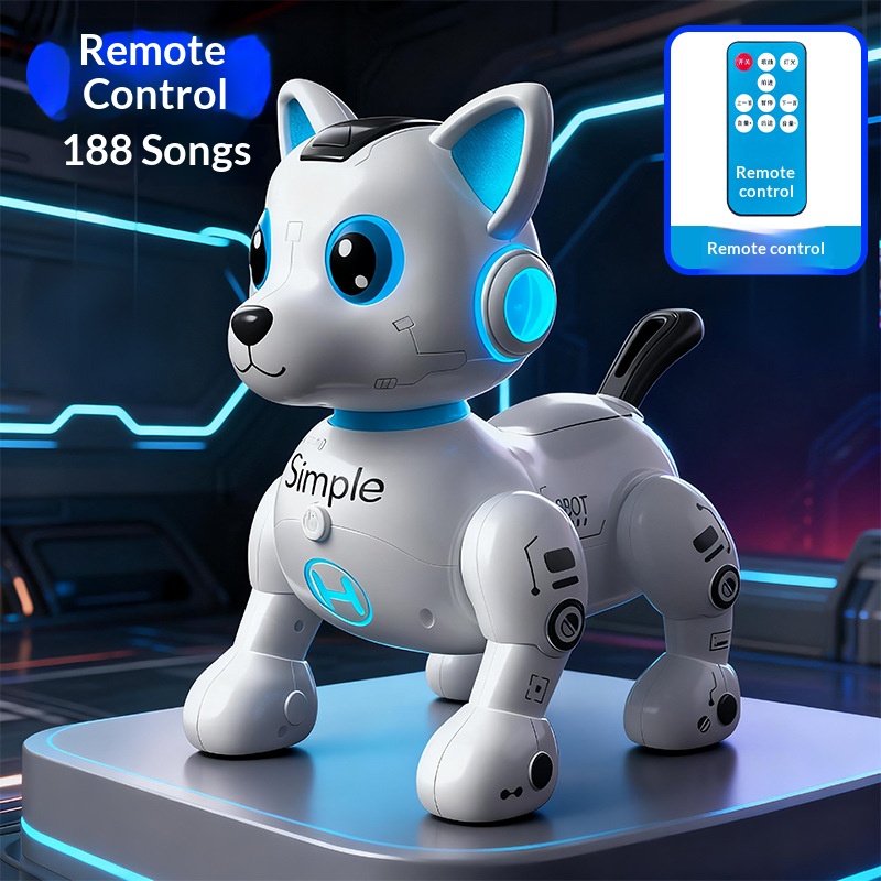 Kids Remote Control Robot Dog Electric Simulation Walking Toy - Image 3