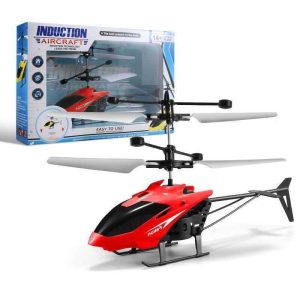 Kids Hand Sensor RC Helicopter Toy, Rechargeable Suspension Flying Drone