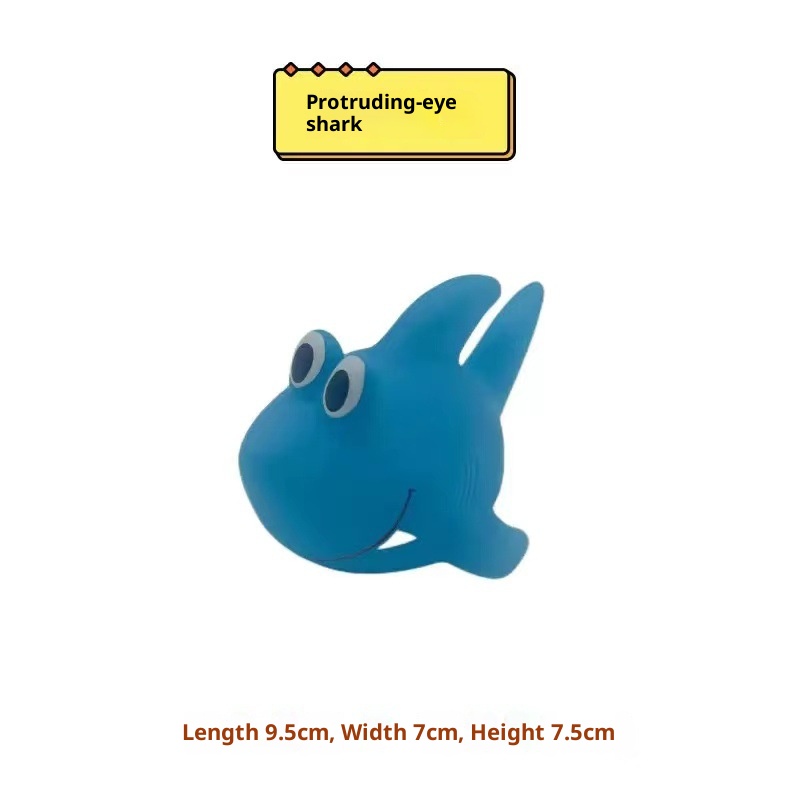 Kids Soft Rubber Marine Animal Bath Toys Water Spray Fish Crab Turtle Octopus - Image 11
