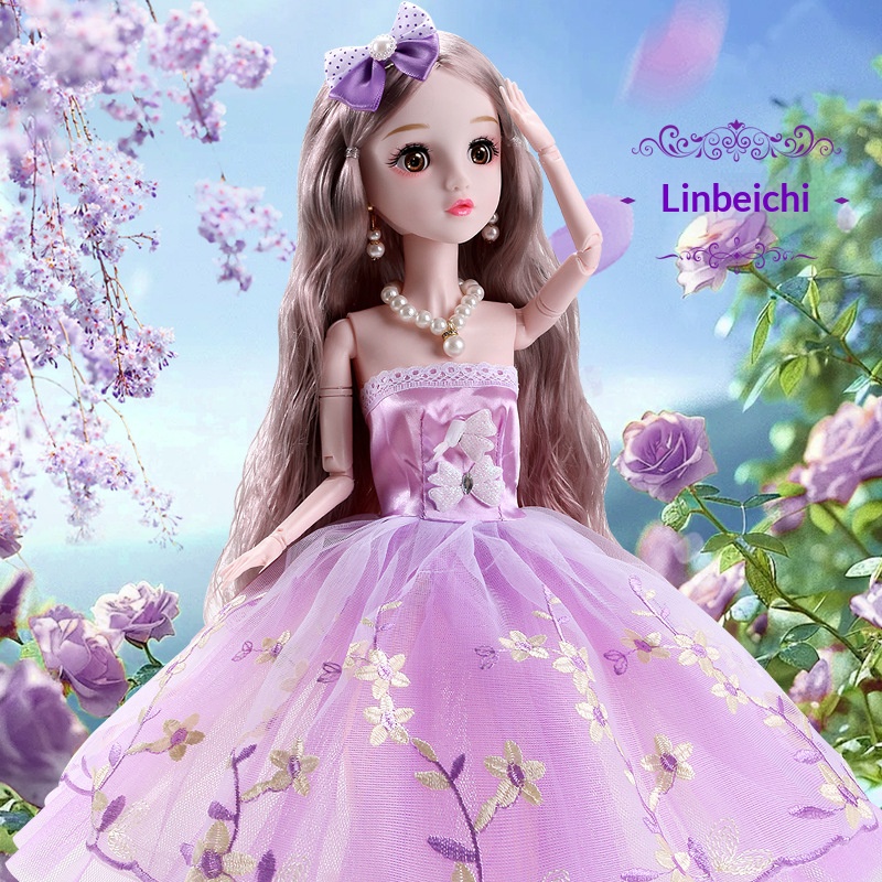 60cm Blinking Princess Doll Toy, Gift for Girls Kids - Image 3