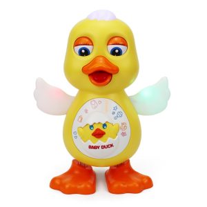 Baby Electric Dancing Duck Toy with Light & Music