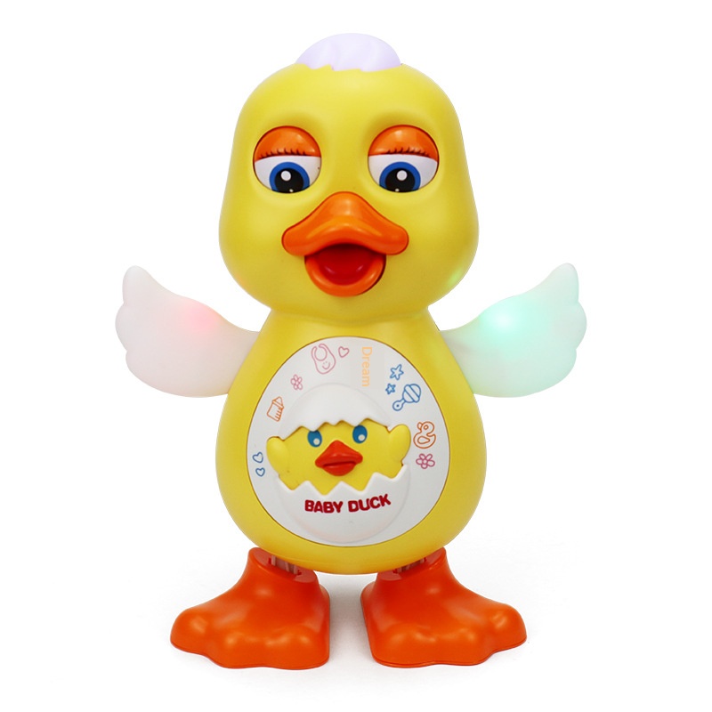 Baby Electric Dancing Duck Toy with Light & Music