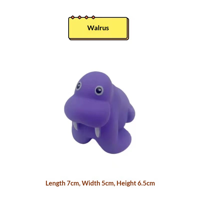Kids Soft Rubber Marine Animal Bath Toys Water Spray Fish Crab Turtle Octopus - Image 14
