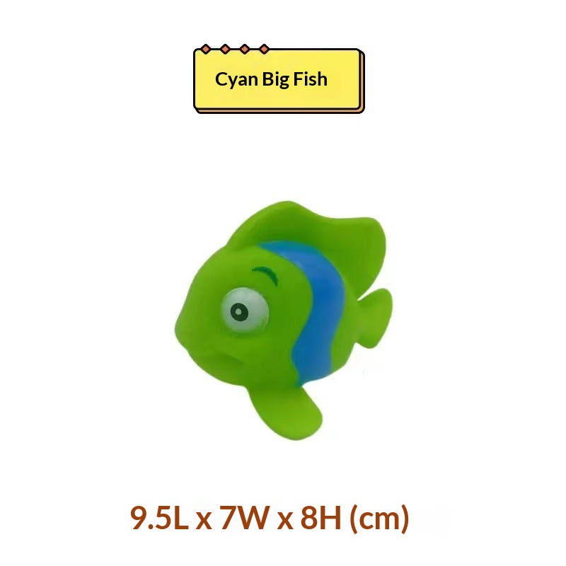 Kids Soft Rubber Marine Animal Bath Toys Water Spray Fish Crab Turtle Octopus - Image 22