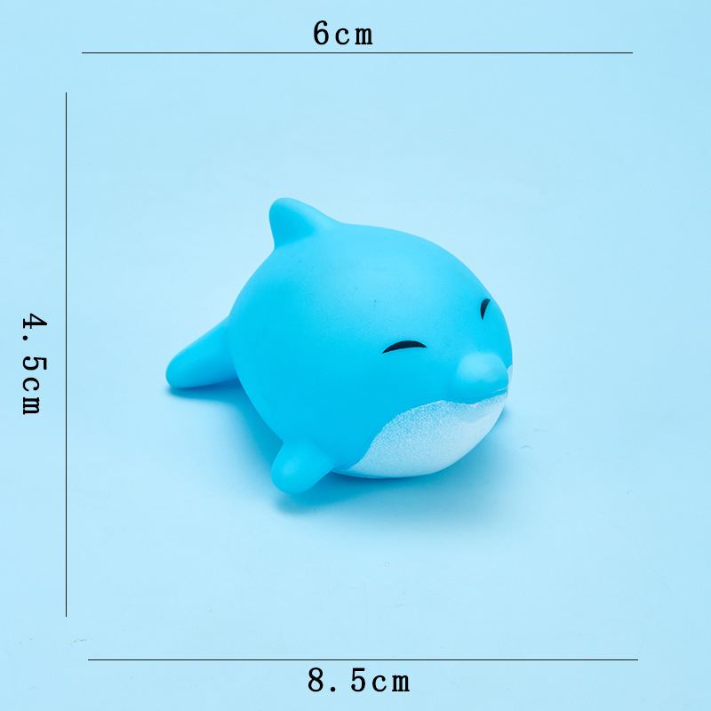 Kids Soft Rubber Marine Animal Bath Toys Water Spray Fish Crab Turtle Octopus - Image 20