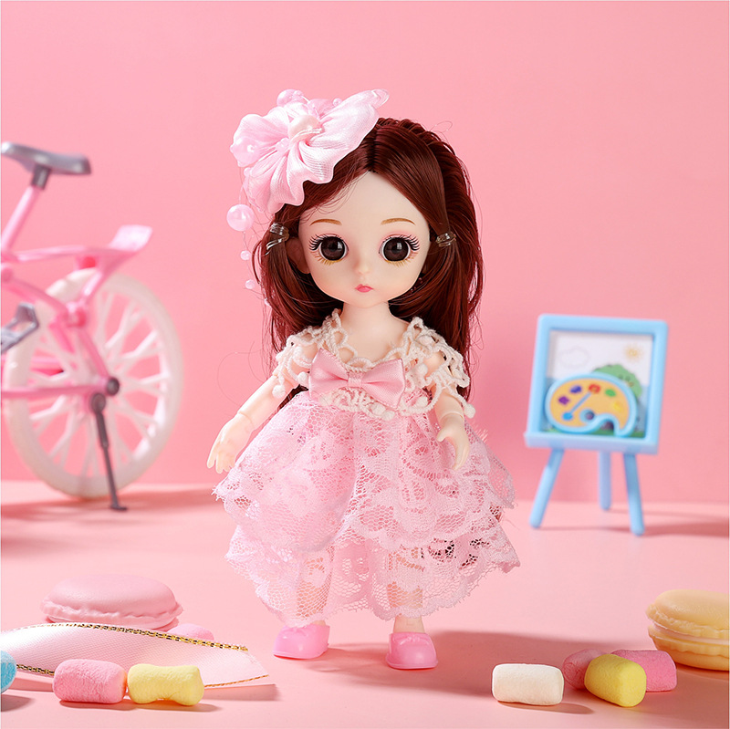Cross-border simulation doll princess suit girl girl toy kindergarten gift dress Barbie doll wholesale - Image 4