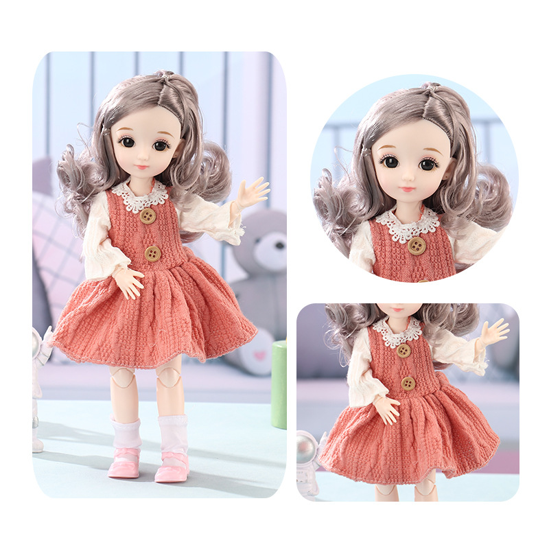 30cm Large Princess Doll Gift Box Set, Dress‑Up Toy for Girls - Image 10