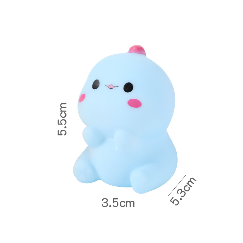 Kids Squeaky Dinosaur Bath Toy Soft Rubber Water Play Wholesale - Image 2