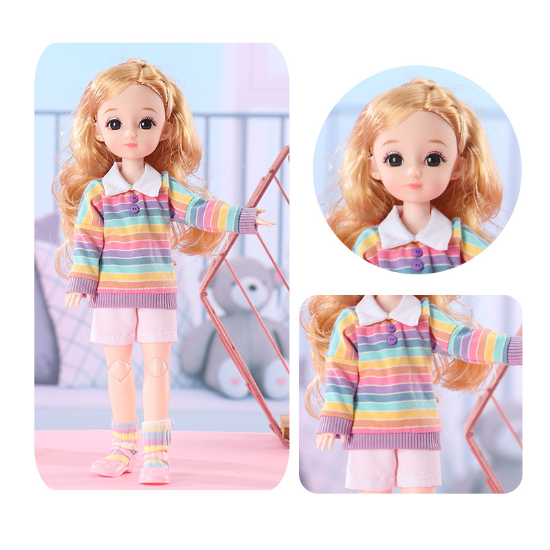 30cm Large Princess Doll Gift Box Set, Dress‑Up Toy for Girls - Image 8