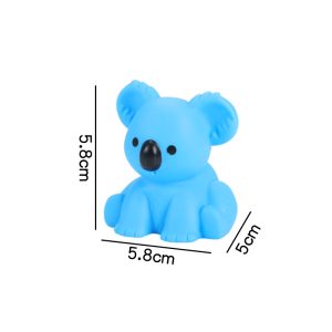 Children's Water Spray Toy Baby Vinyl Pinch Cartoon Tiger Elephant Hippo Giraffe Animal Toy