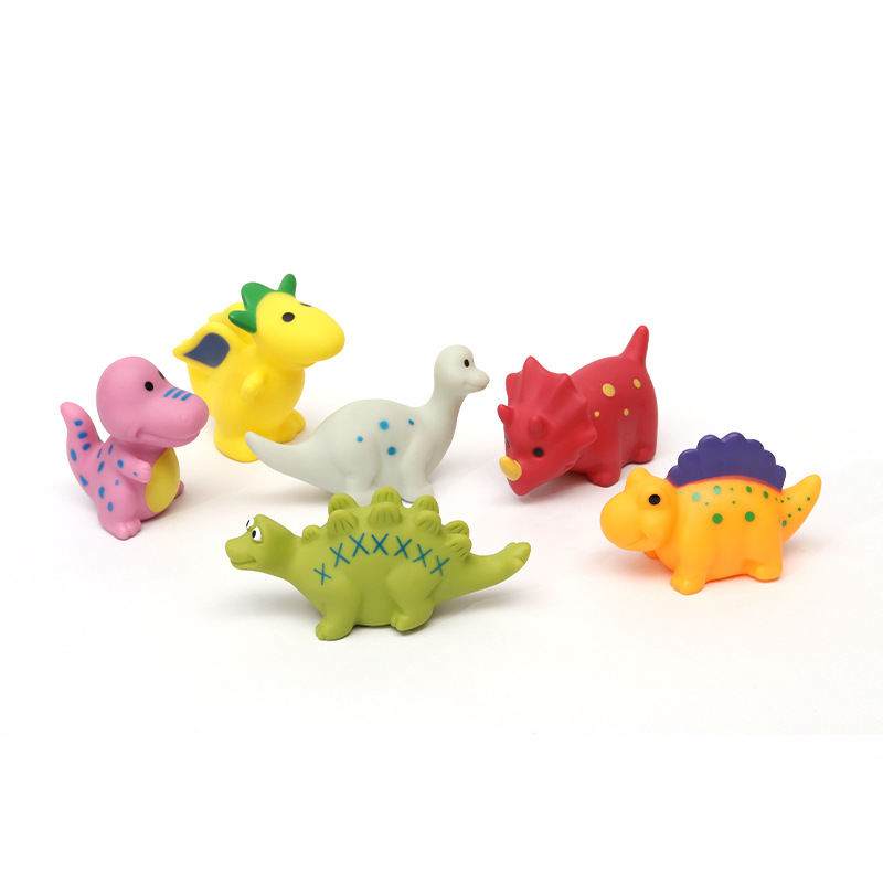 Cross-border hot selling vinyl toy animal suit pinch called water toys floating baby bath toys - Image 6