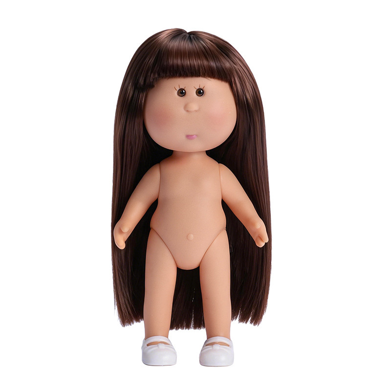 14cm Mini Potato Naked Doll, DIY Dress‑Up Doll Without Clothes
