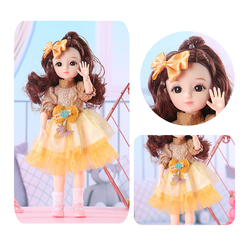 30cm Large Princess Doll Gift Box Set, Dress‑Up Toy for Girls - Image 15