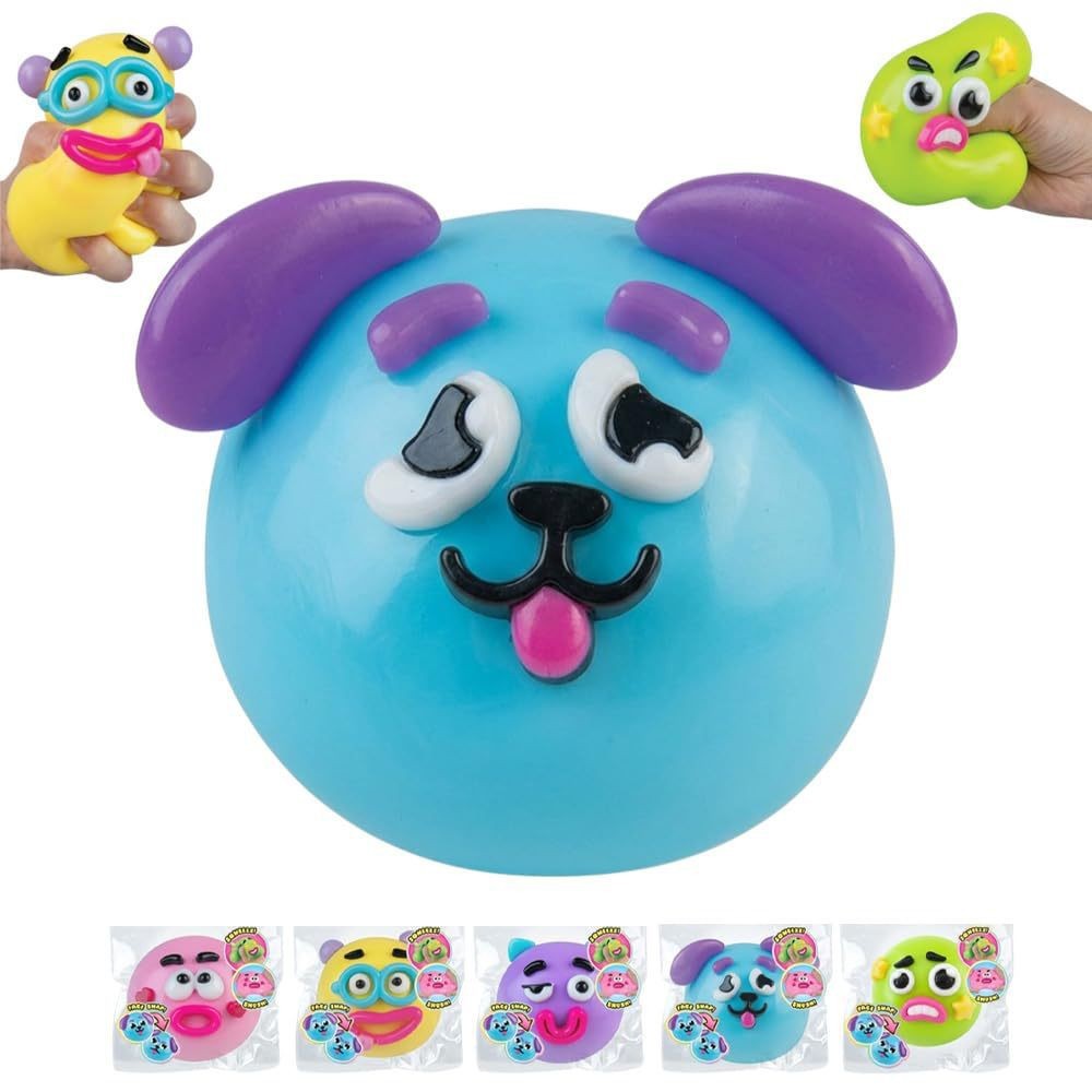 Squishy Dog Face‑Changing Toy, Slow Rebound Stress Relief Fidget Toy - Image 3