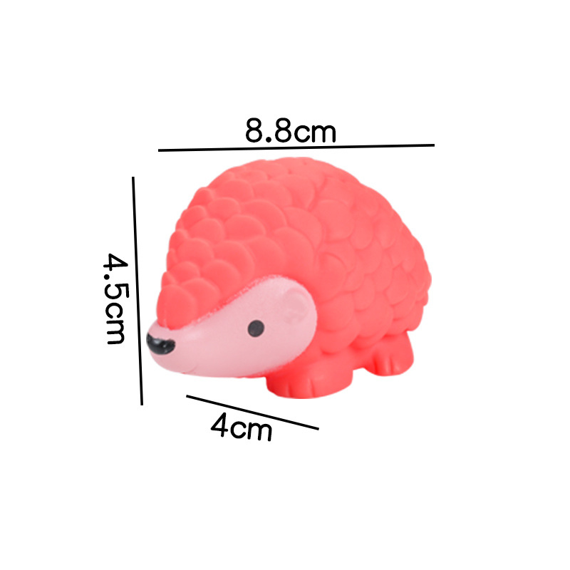 Children's Water Spray Toy Baby Vinyl Pinch Cartoon Tiger Elephant Hippo Giraffe Animal Toy - Image 6