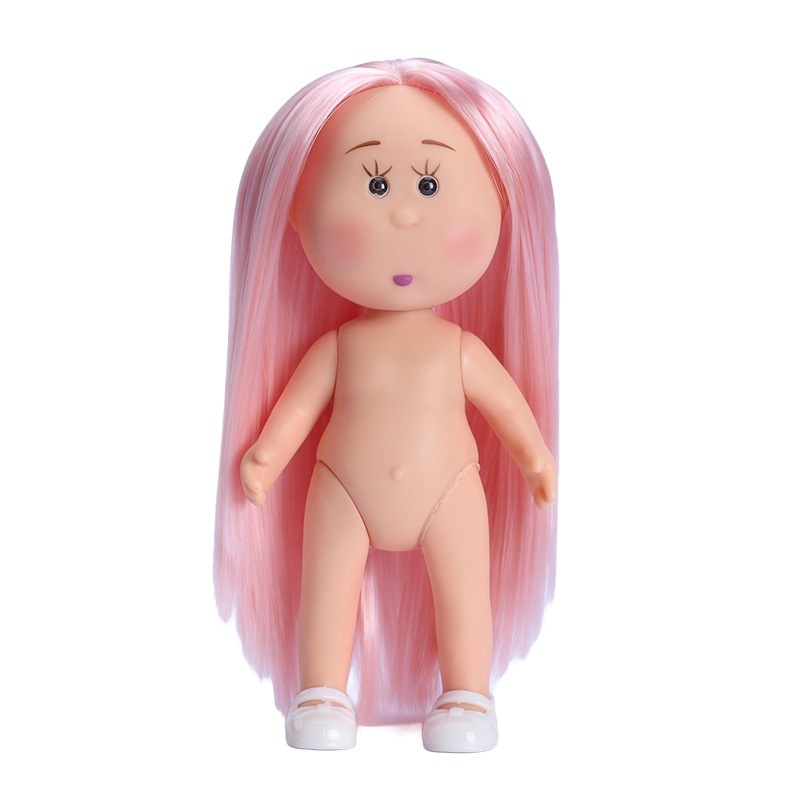 14cm Mini Potato Undressed Doll Body, Waldorf Handmade DIY Dress‑Up Doll - Image 7