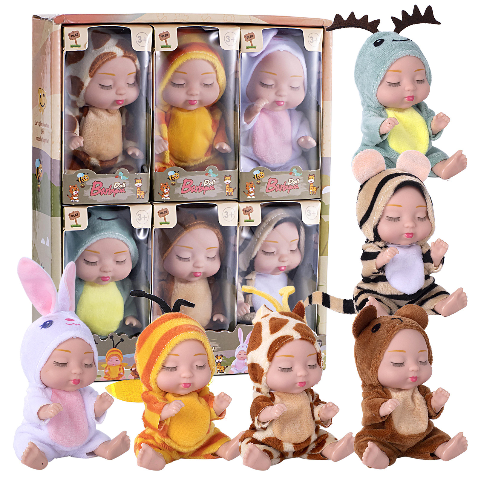 Cross Border Wholesale Bionic Reborn Doll Simulation Princess Baby Toy Gift Box - Image 6