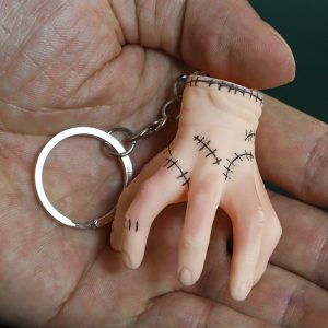 Amazon Halloween party DIY ornaments American drama Wednesday Wednesday keychain pendant Adams