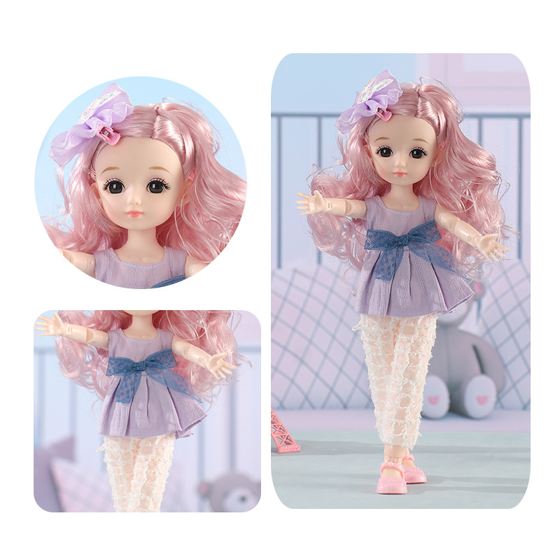 30cm Large Princess Doll Gift Box Set, Dress‑Up Toy for Girls - Image 16
