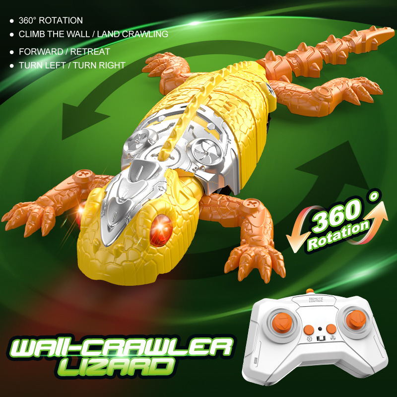 Kids RC Wall Climbing Toy, Simulation Lizard Spider Remote Control Toy - Image 2