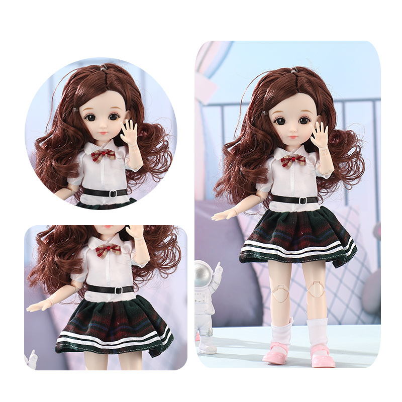 30cm Large Princess Doll Gift Box Set, Dress‑Up Toy for Girls - Image 11