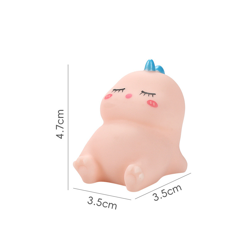 Baby Bathroom Water Toys Vinyl Cute Little Dinosaur Animals Children's Beach Pinch and Call Soft Rubber Toys Wholesale - Image 11