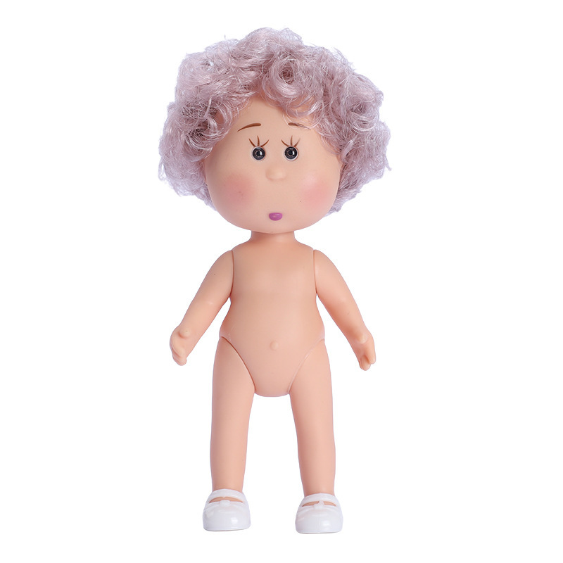 14cm Mini Potato Undressed Doll Body, Waldorf Handmade DIY Dress‑Up Doll - Image 16