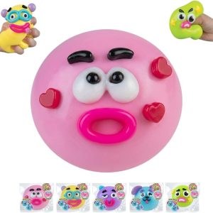 Squishy Dog Face‑Changing Toy, Slow Rebound Stress Relief Fidget Toy