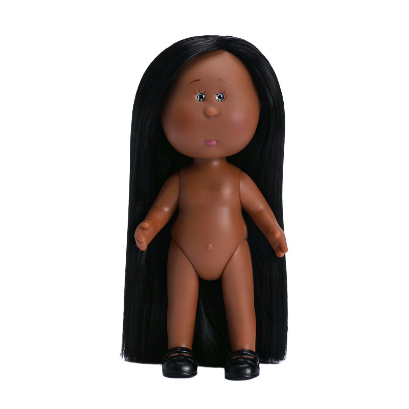 14cm Mini Potato Naked Doll, DIY Dress‑Up Doll Without Clothes - Image 12