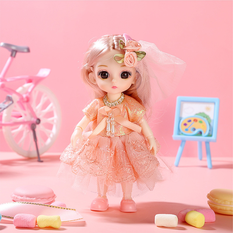 Cross-border simulation doll princess suit girl girl toy kindergarten gift dress Barbie doll wholesale - Image 3
