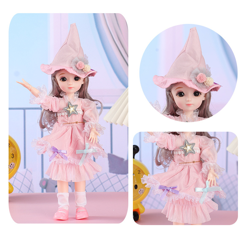 30cm Large Princess Doll Gift Box Set, Dress‑Up Toy for Girls - Image 23