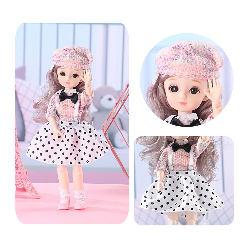 30cm Large Princess Doll Gift Box Set, Dress‑Up Toy for Girls - Image 13
