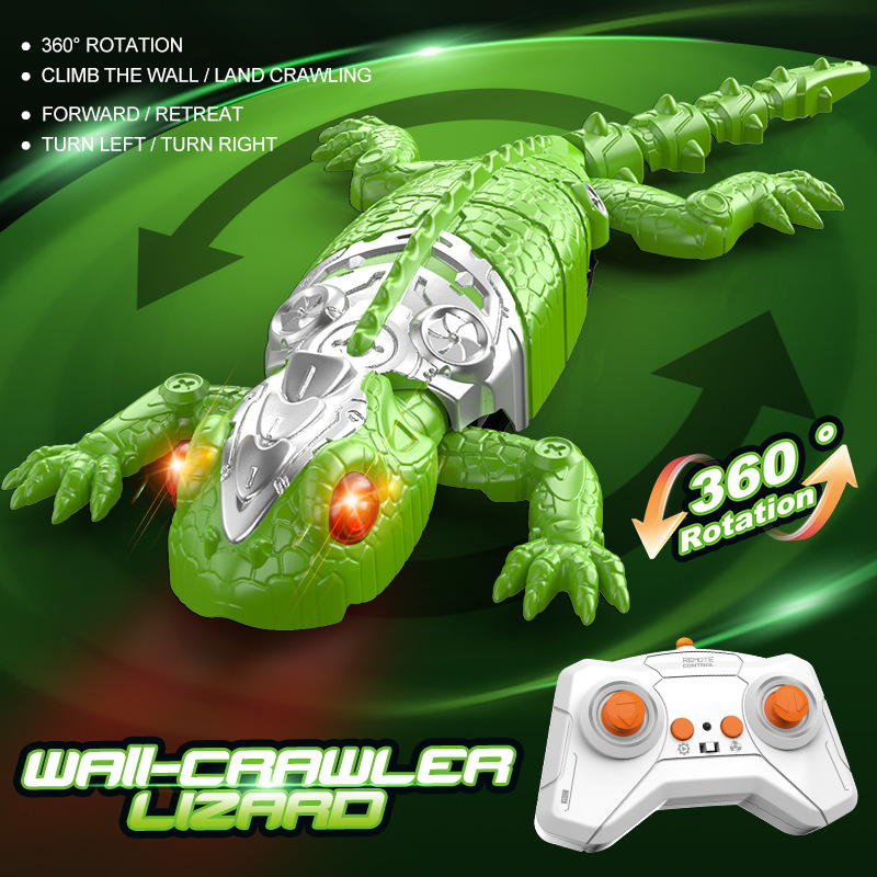 Kids RC Wall Climbing Toy, Simulation Lizard Spider Remote Control Toy
